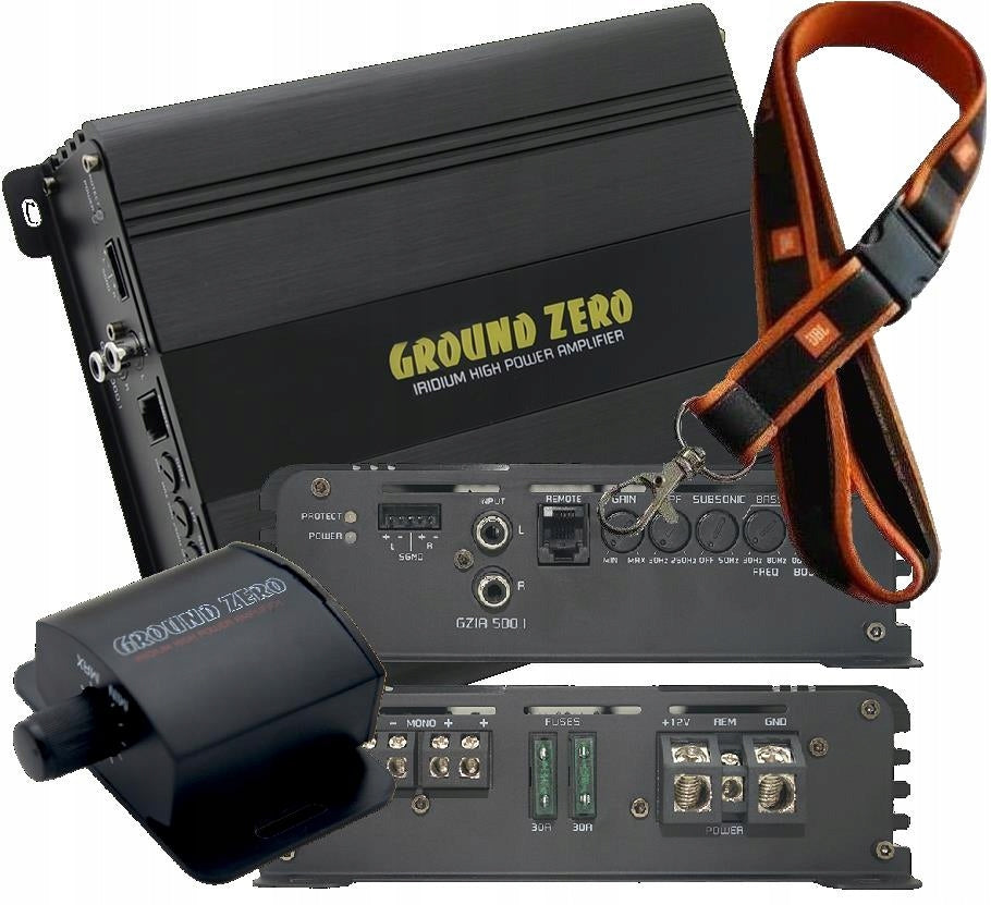 GROUND ZERO GZIA 500.1 / 1-CHANNEL AMPLIFIER / 580W RMS NEW 2026