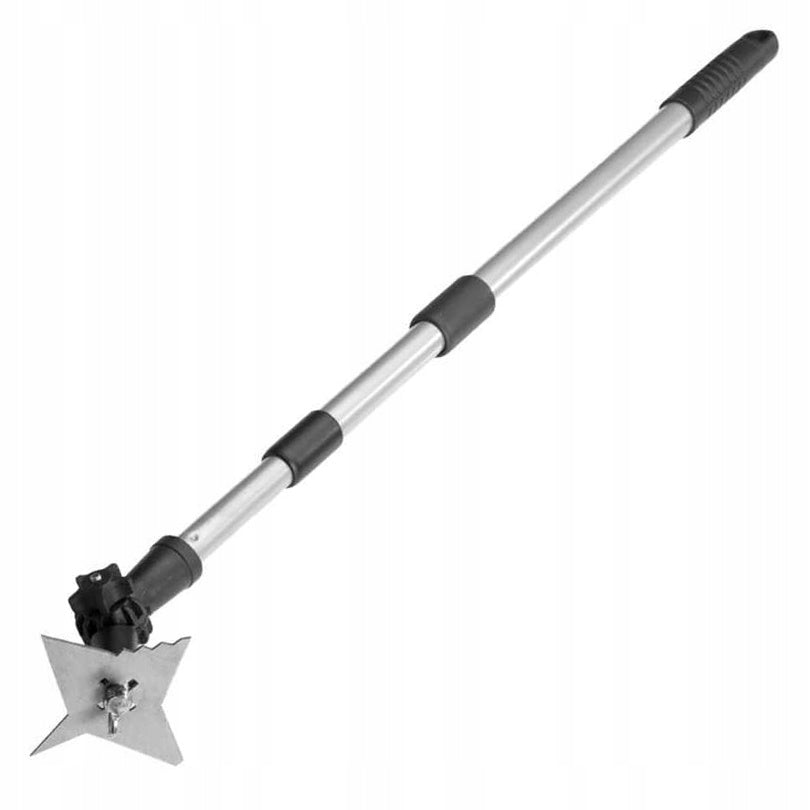 GROUT SCRAPER WITH 4 TEETH STAINLESS STEEL TELESCOPIC HANDLE 63-130 CM Packaging status original