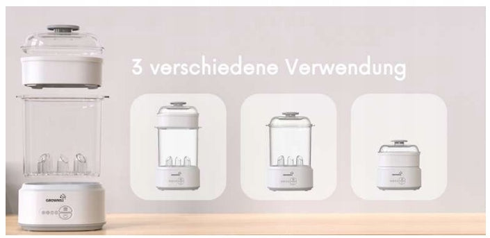 GROWNSY Sterilizer and Bottle Dryer Packaging status original