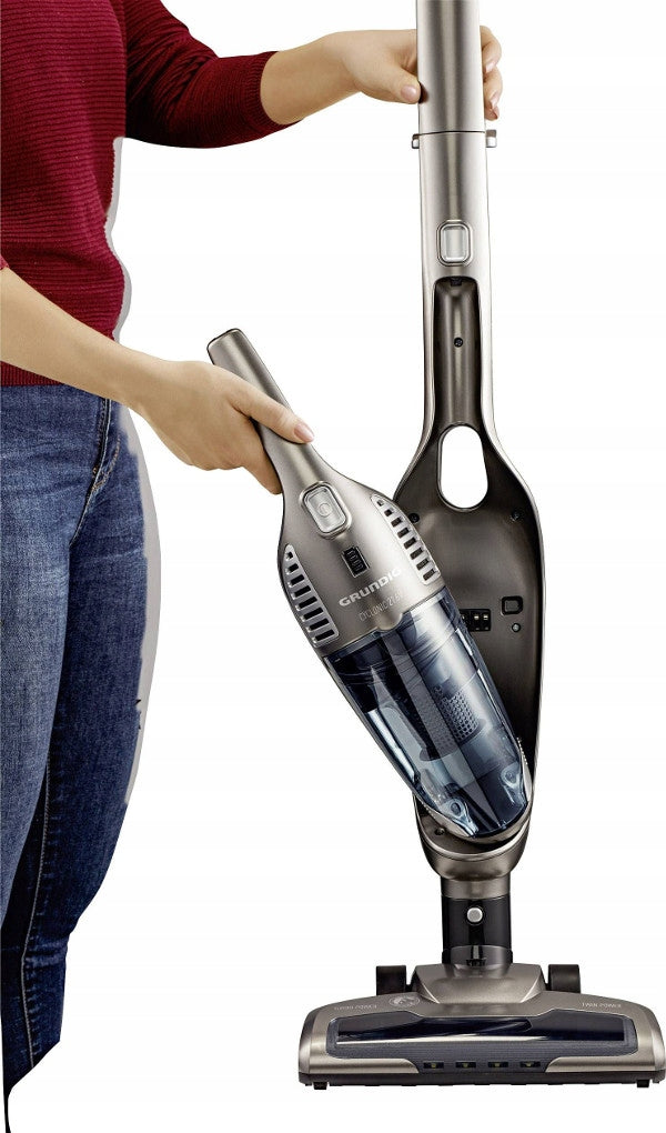 GRUNDIG VCH9832 Cordless Vacuum Cleaner 2in1 Cyclone EPA E10 Grey 21,6V Manufacturer code VCH 9832
