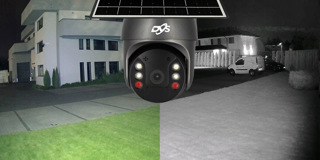 GSM Wireless Solar Camera WITH BUILT-IN 2Mpx FHD SIM CARD BATTERY Manufacturer code KAMERA IP Z KARTĄ SIM DVS-SDIP2036R-IRWS-4GS