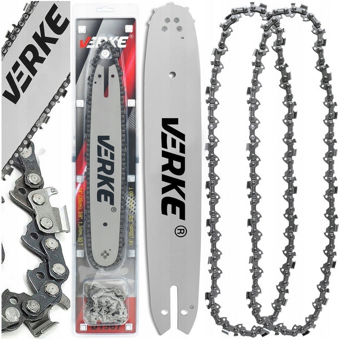 GUIDE 2 CHAINS FOR SAW 14 35cm 3/8 1,3 50T Manufacturer code V90442