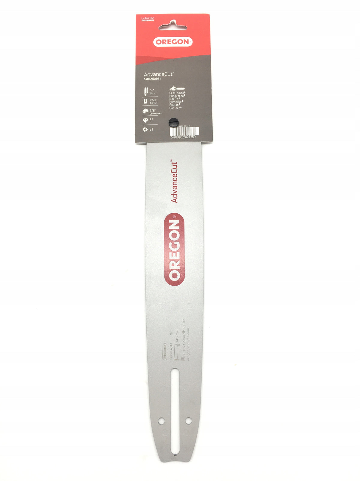 GUIDE OREGON 14" 35cm 3/8" 1,3mm FOR SAW PARTNER HUSQVARNA SHINDAIWA Manufacturer code 140SXEA041