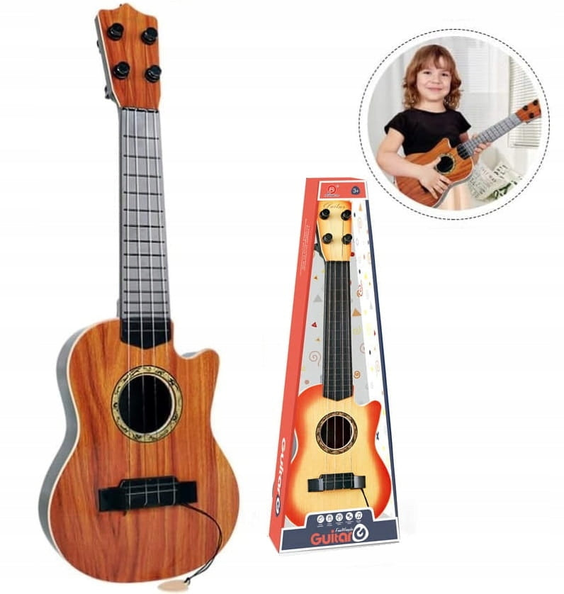 GUITAR FOR CHILDREN UKULELE INSTRUMENT 43CM Manufacturer code gitarka dziecięca