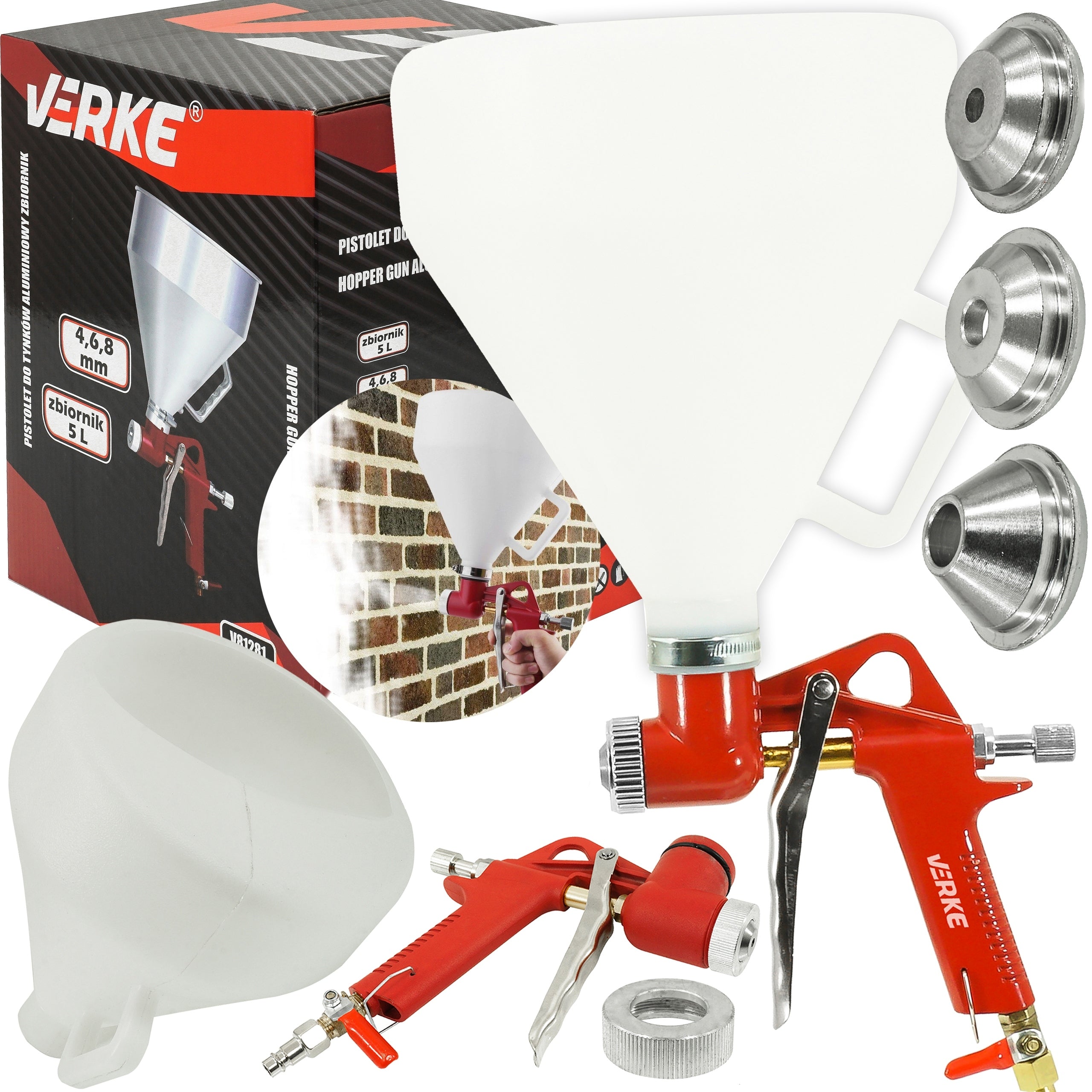 GUN FOR PLASTER PLASTERING PNEUMATIC PLASTERING WALLS