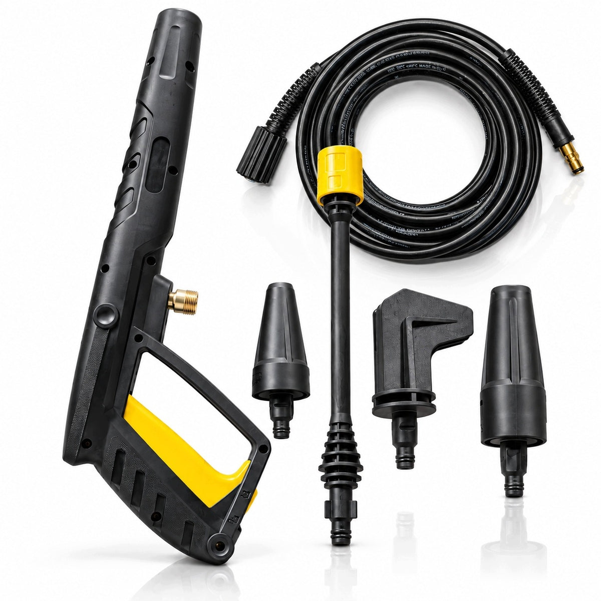 GUN HOSE LANCE + 3 NOZZLES FOR PRESSURE WASHER UNIVERSAL FOR WASHER