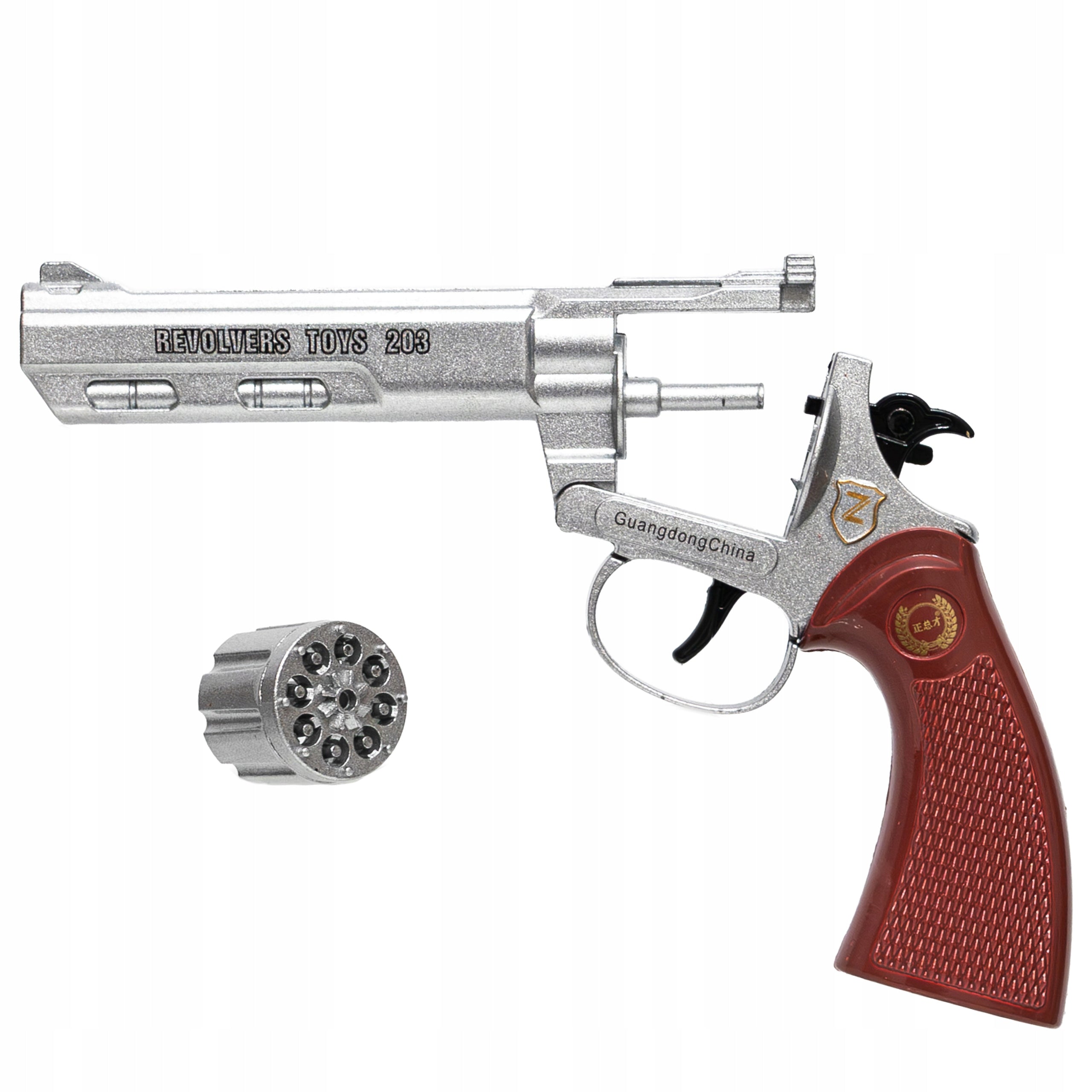 GUN METAL BANG REVOLVER FOR FLAME + CAPES 360 SHOTS Character/Title other