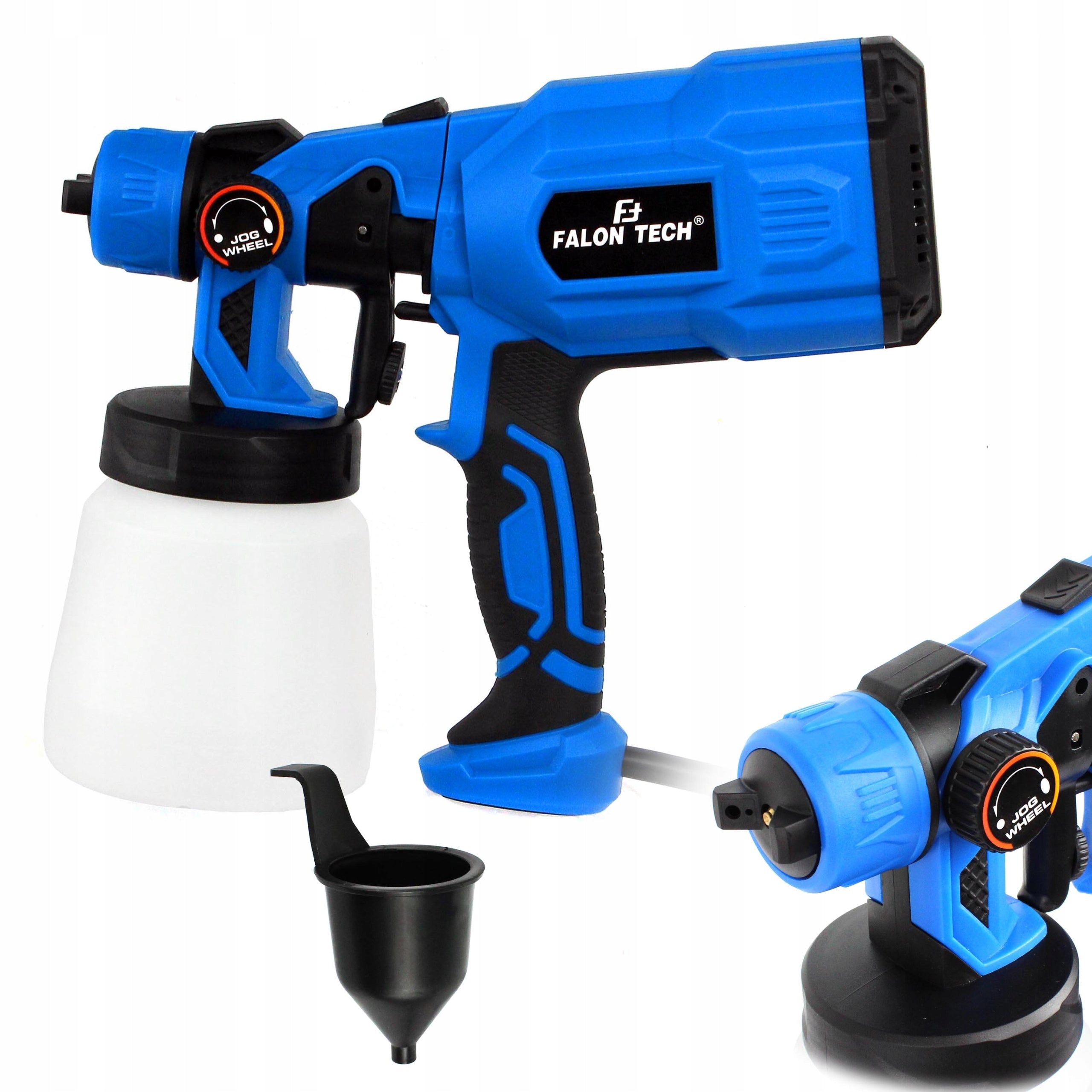 GUN PAINT SPRAYER FOR PAINTING WALLS 550W 1200 ML LARGE SET