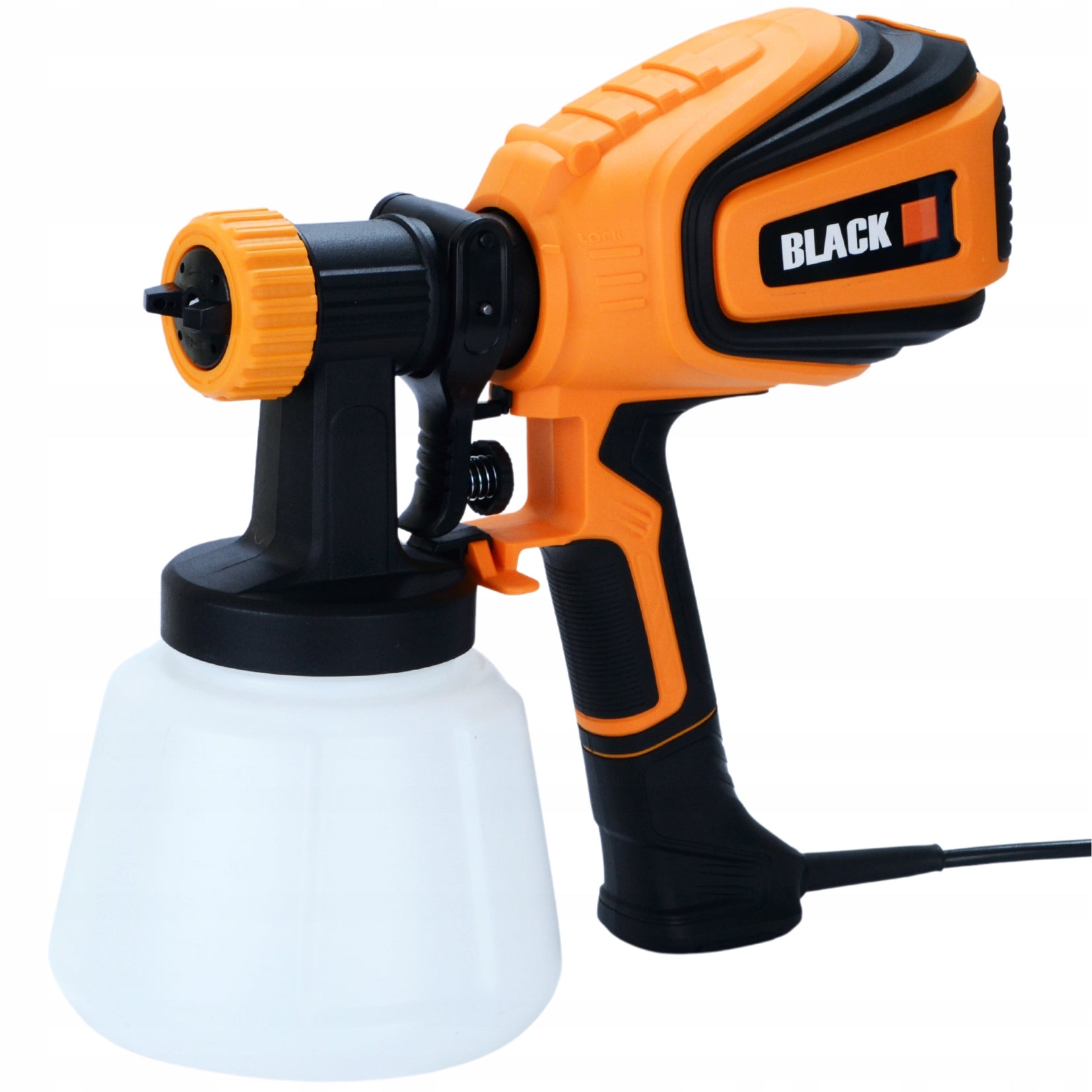 GUN PAINT SPRAYER FOR PAINTING WALLS 700W 4 NOZZLES 1200 ML LARGE SET Packaging status original