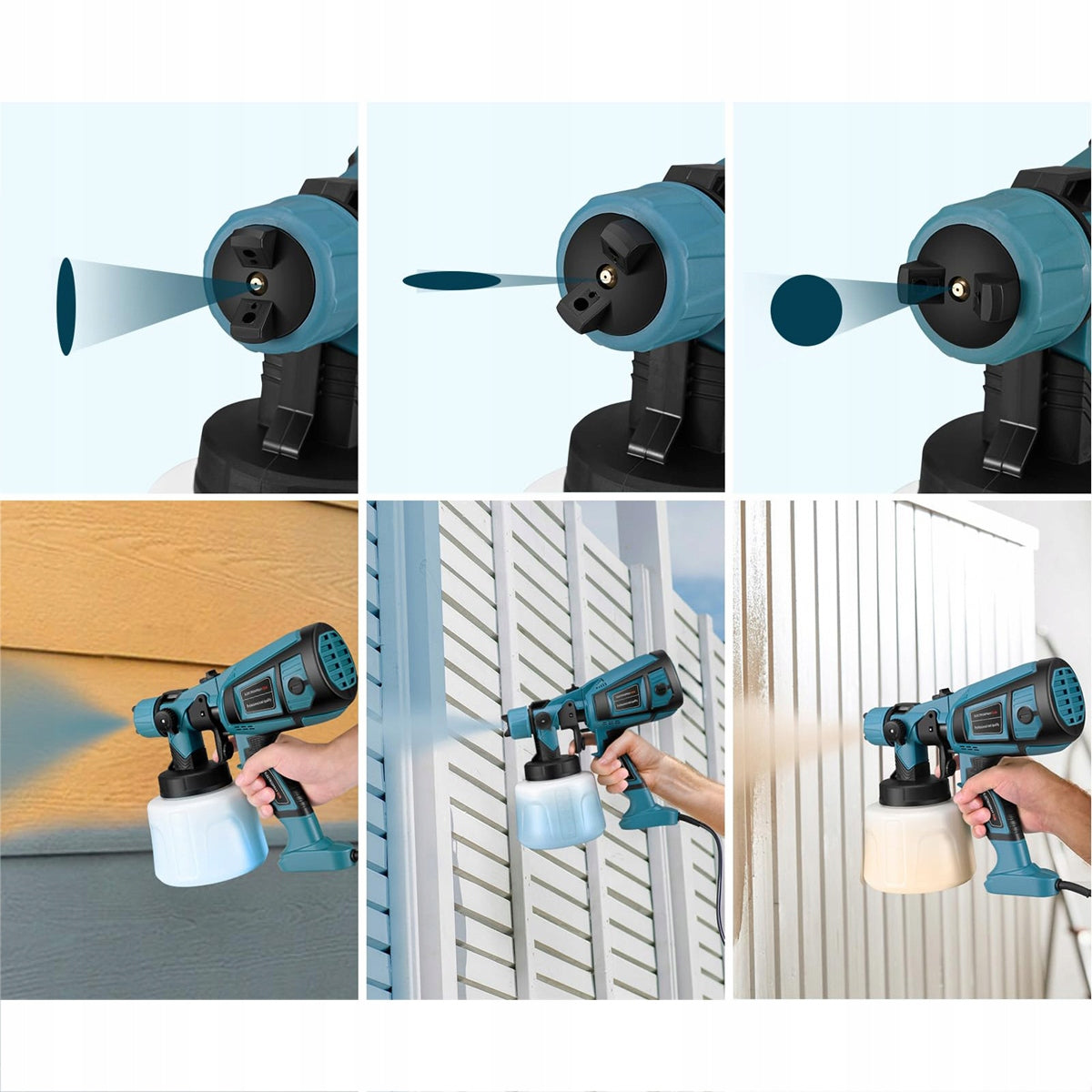 GUN PAINT SPRAYER FOR PAINTING WALLS REGULATION OF PAINT FLOW 850W Manufacturer code 4037309550994