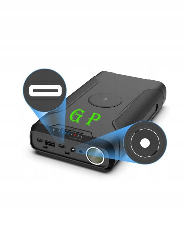 GUN POWER PowerBank 60000mAh For Laptop Induction Phone Batteries included yes