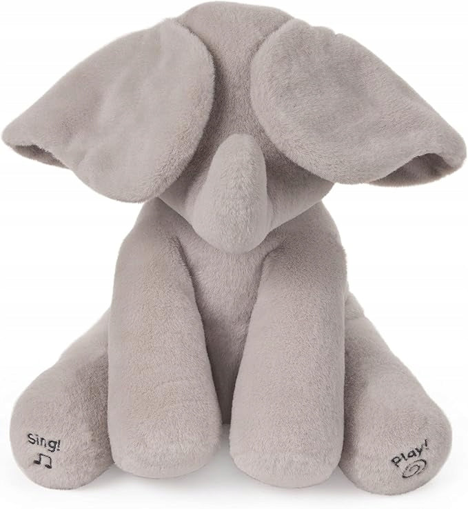 GUND FLAPPY SINGING AND TALKING ELEPHANT MOVES EARS 6M+ GERMAN VERSION EAN (GTIN) 0778988472286