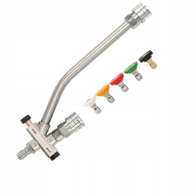 GUTTER CLEANING TOOL, PRESSURE WASHER EXTENSION, NOZZLE Product weight with unit packaging 1.3 kg