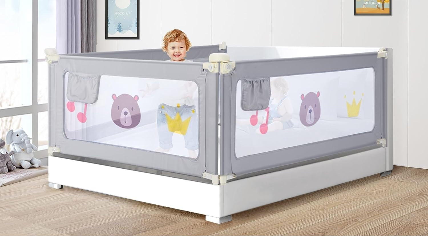 GUUSII HOME PROTECTIVE BARRIER SAFETY BED GATE 200 CM EAN (GTIN) 5904754869072