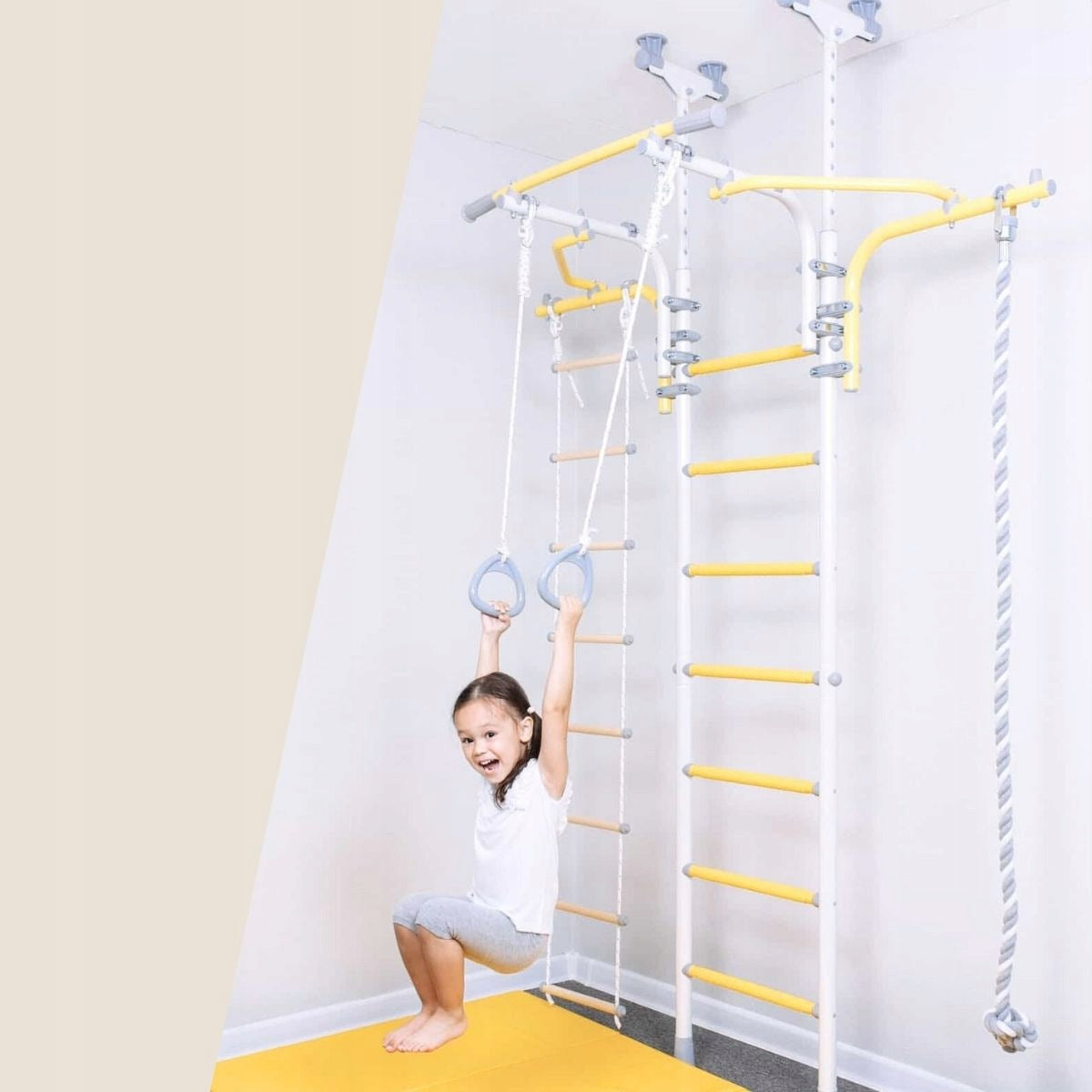 GYMNASTIC LADDER METAL TRANSFORMER MAX.100 KG Brand Małpiszon