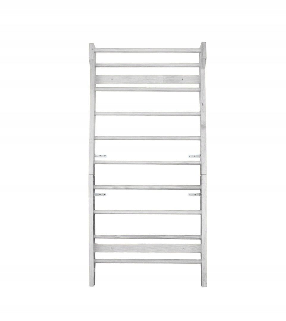 GYMNASTIC Ladder for CHILDREN wooden WHITE 195cm rehabilitation Model HD20116