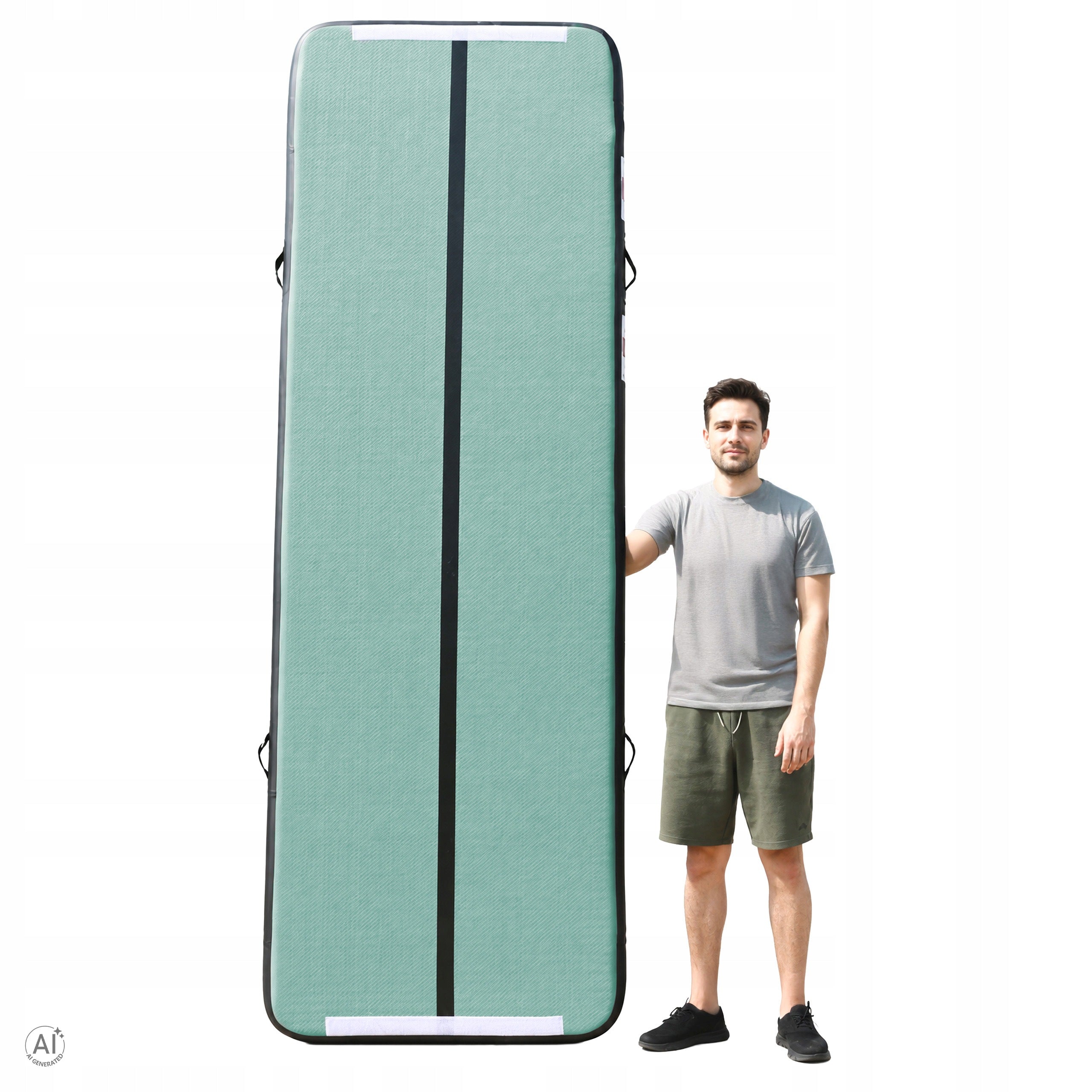 GYMNASTIC MATTRESS MAT AIR TRACK ACROBATIC PATH FOR EXERCISE PUMP Length 300 cm