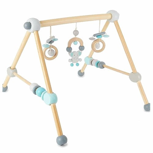 GYMNASTIC WOODEN BOW FOR BABIES EDUCATIONAL GAME ELEPHANT BABY