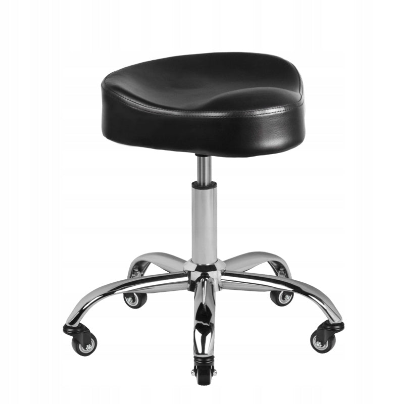 Gabbiano hairdresser stool A450 black