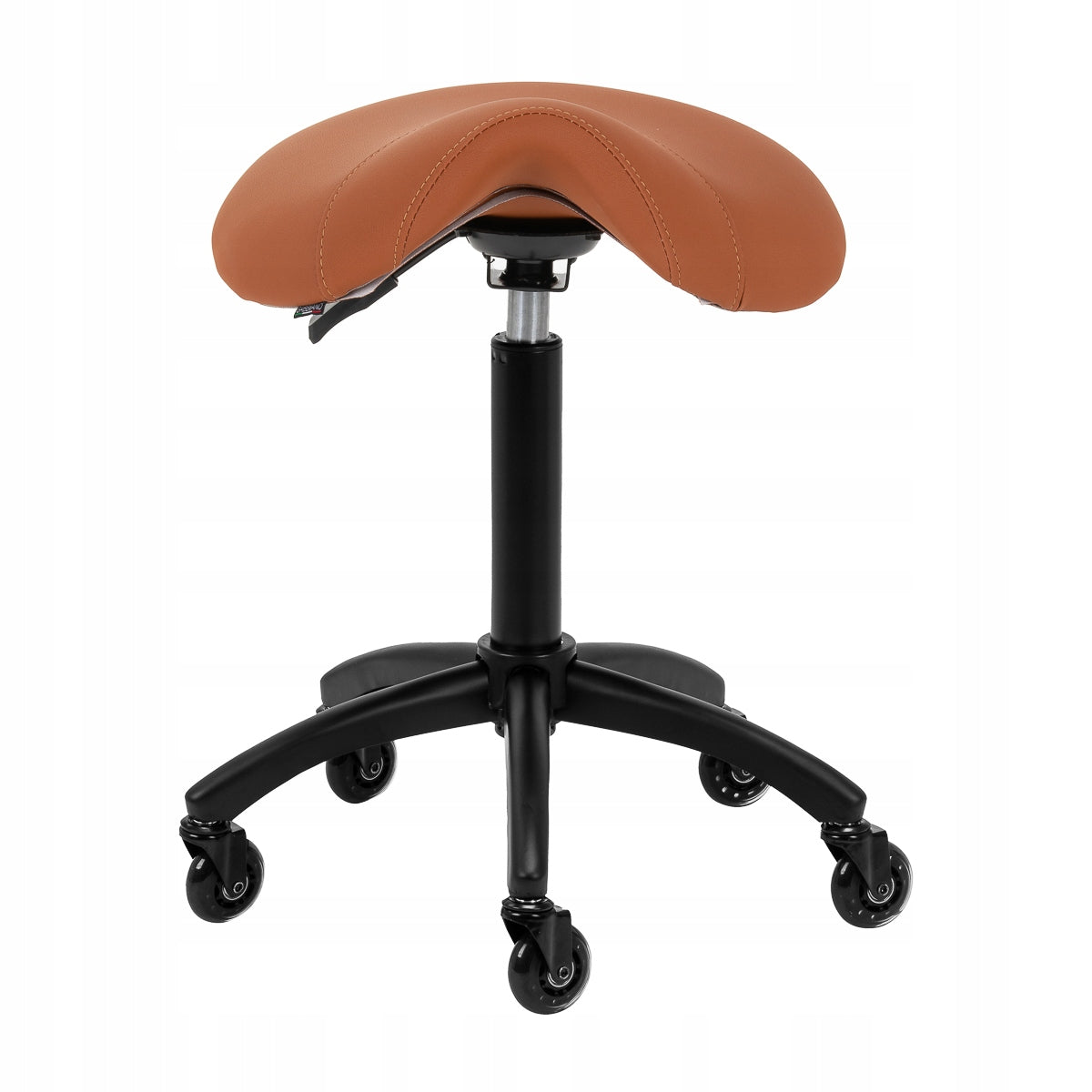 Gabbiano hairdresser stool D032 brown Brand Gabbiano