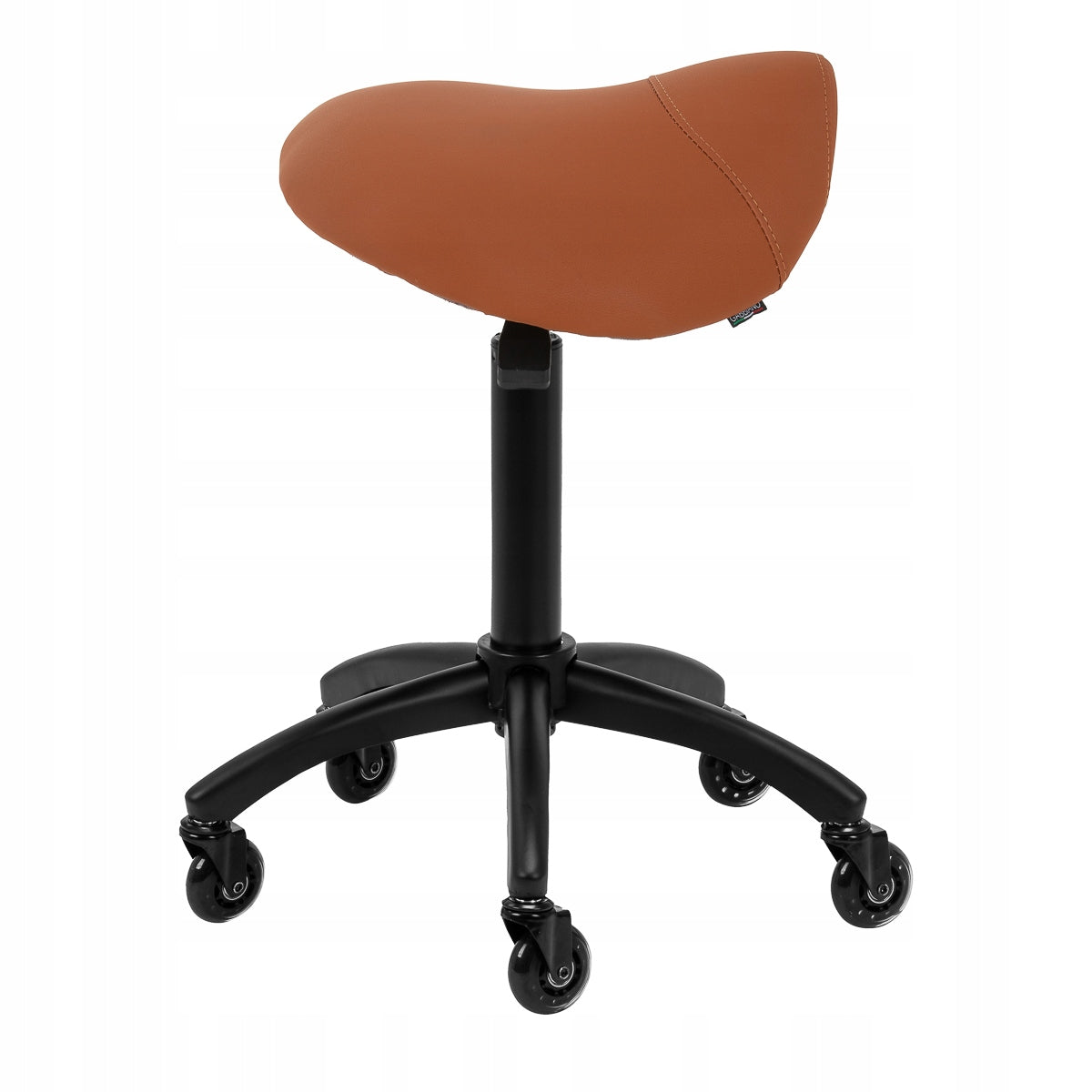 Gabbiano hairdresser stool D032 brown Model D032