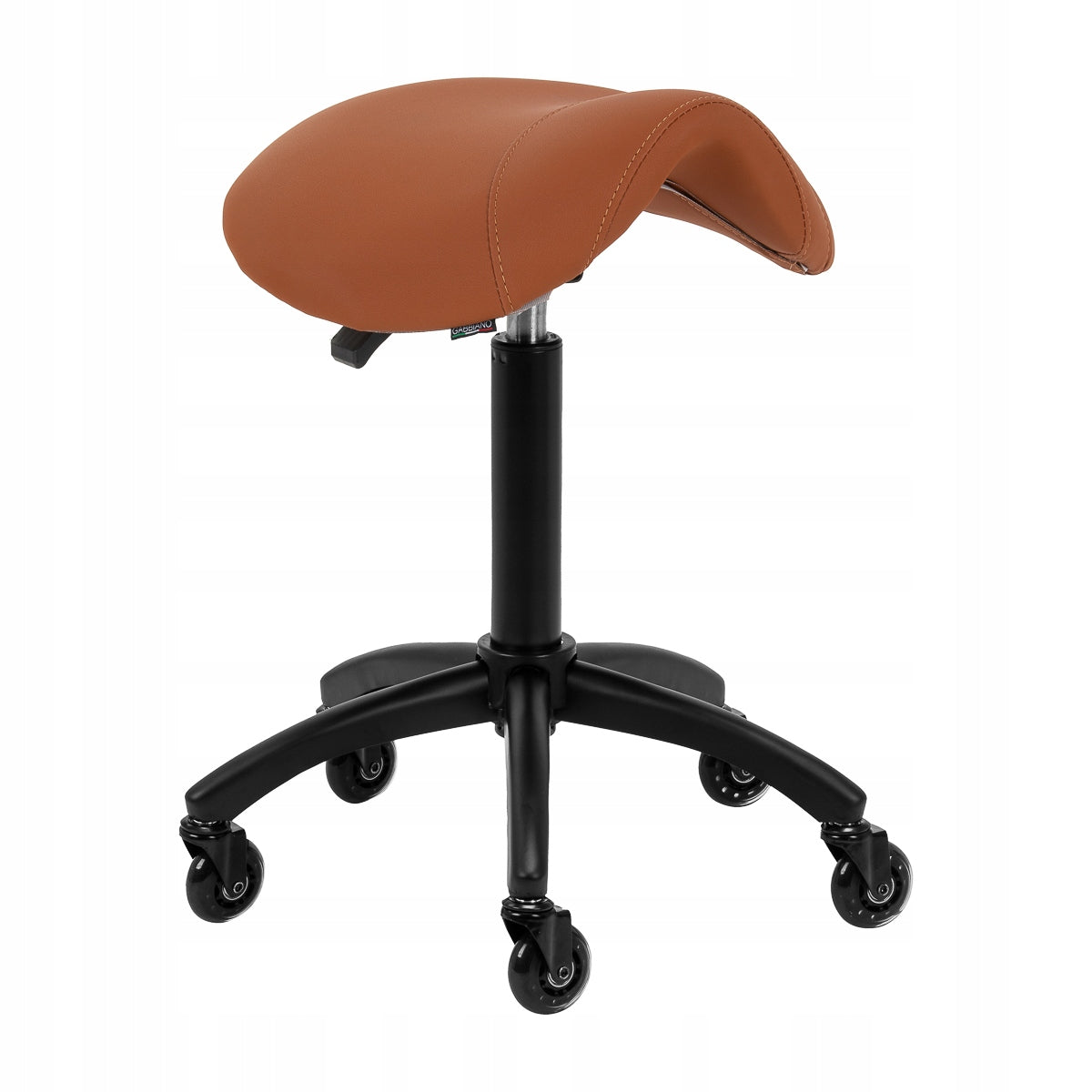 Gabbiano hairdresser stool D032 brown