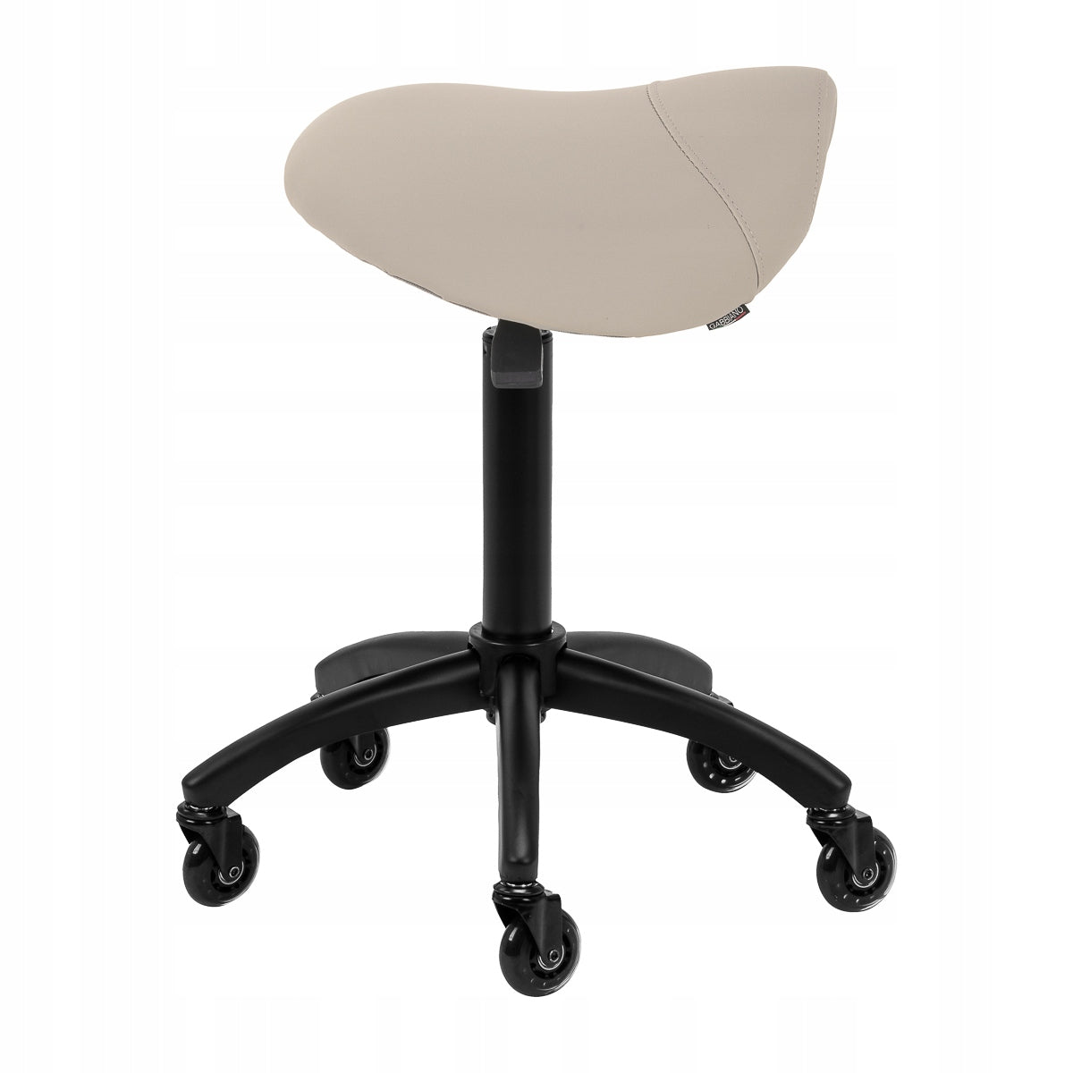 Gabbiano hairdresser stool D032 grey-beige Brand Gabbiano