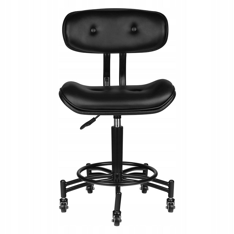 Gabbiano stool Florence black Upholstery color black