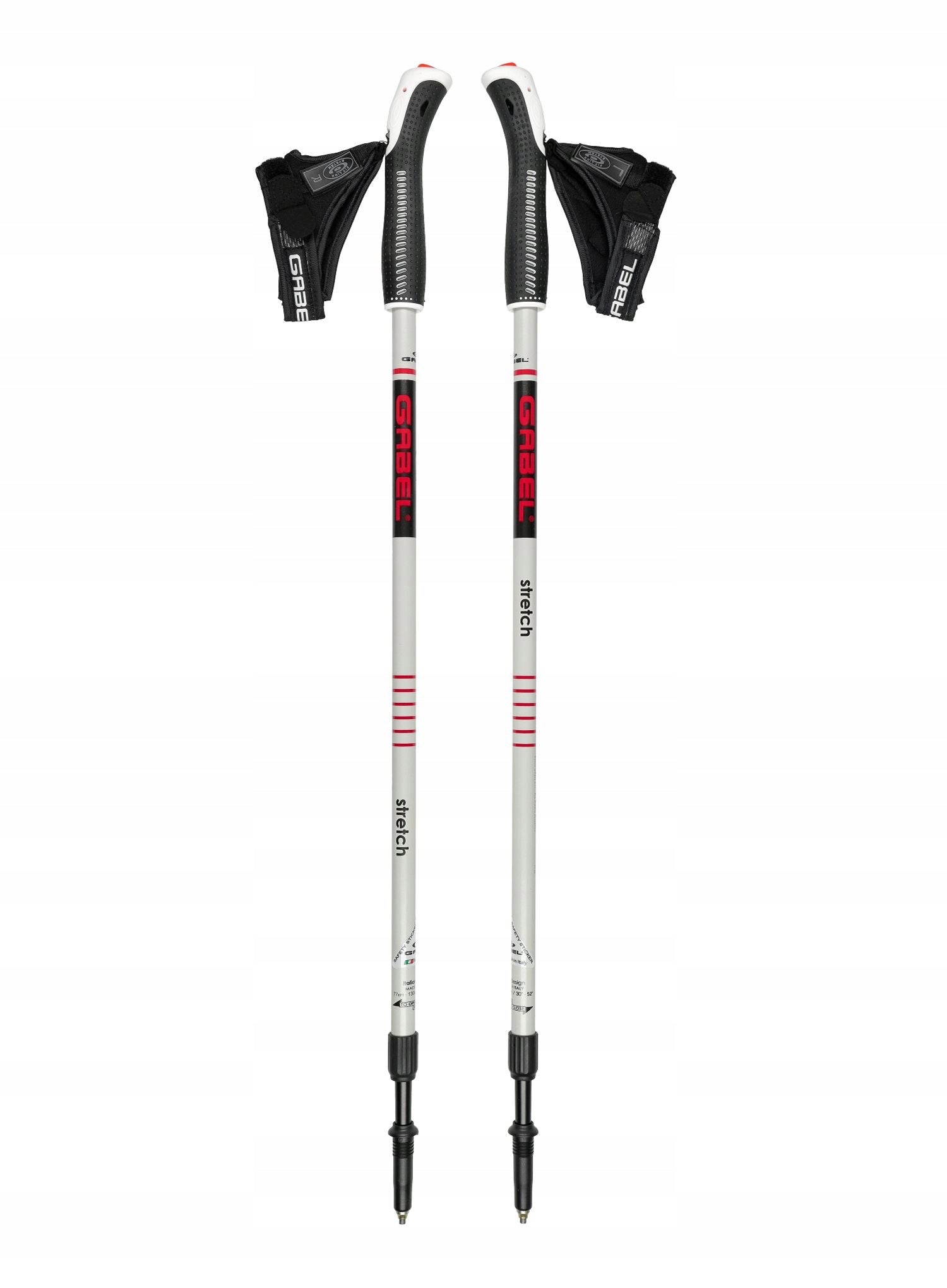 Gabel Stretch Ice Nordic walking poles Color gray
