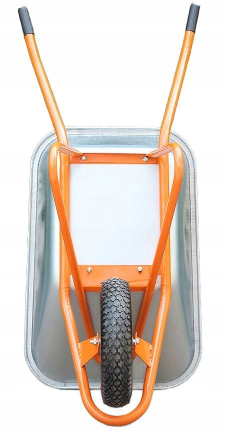 Galvanized Garden Single Wheel Barrel Pressed 100L / 140L Product weight with unit packaging 15 kg