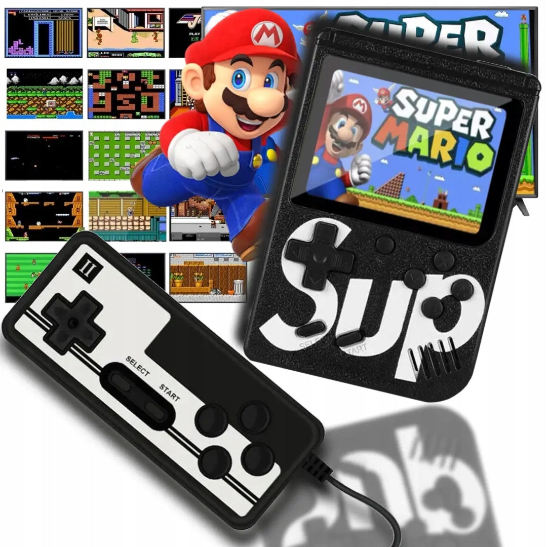 Game Boy Mini Console Retro Portable 400 Games for TV + PAD for 2 People Packaging status original