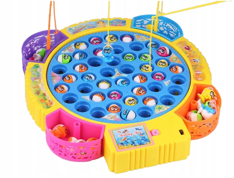Game Fishing Arcade Fishing 45 Pcs + 4 Fishing Rods Music Manufacturer code Gra_rybki_00202