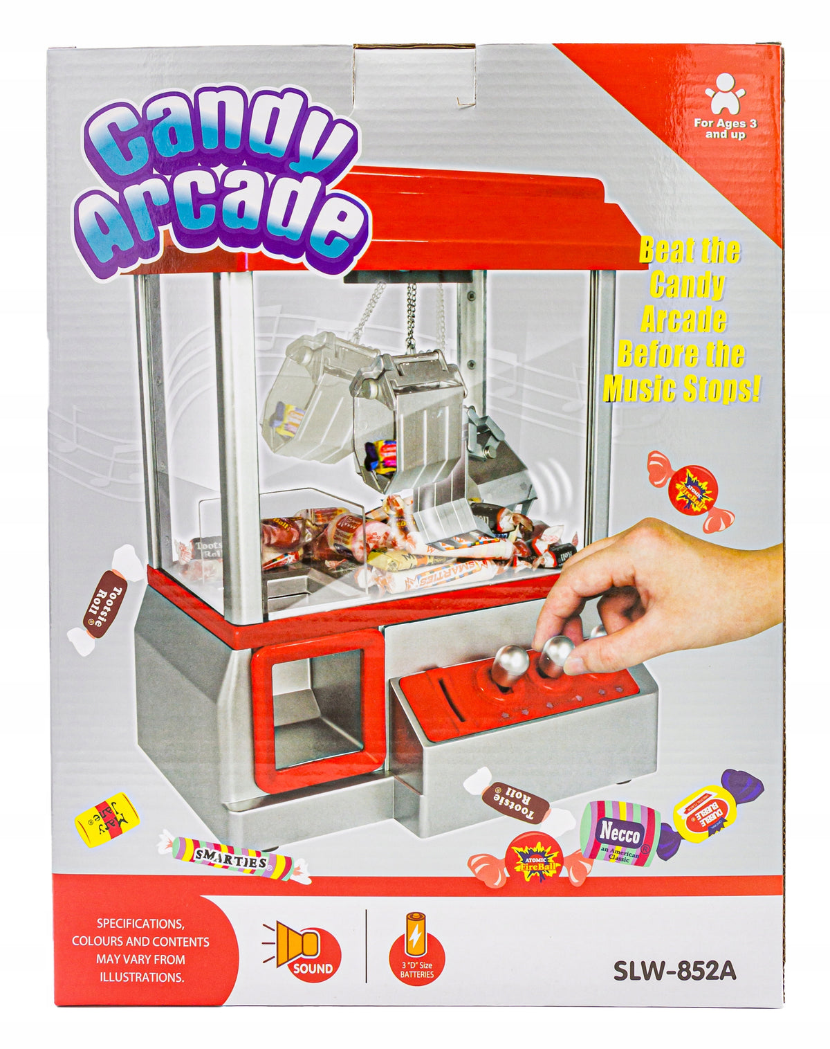 Game Sweets Catcher Machine Candy Vending Machine for Candy Gripper Brand ChRLD