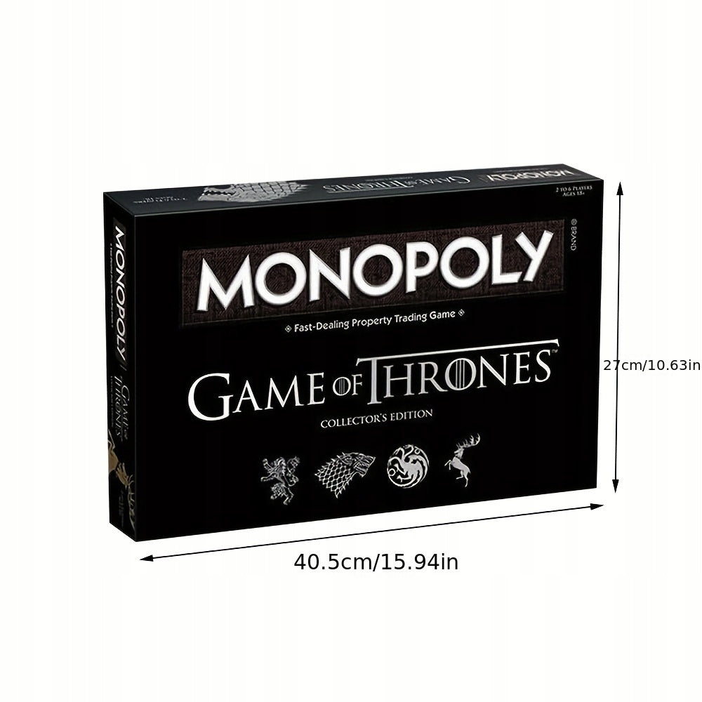 Game of Thrones Monopoly Deluxe Edition - Premium Party Board Game EAN (GTIN) 0700304046666