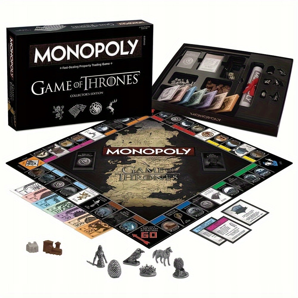 Game of Thrones Monopoly Deluxe Edition - Premium Party Board Game