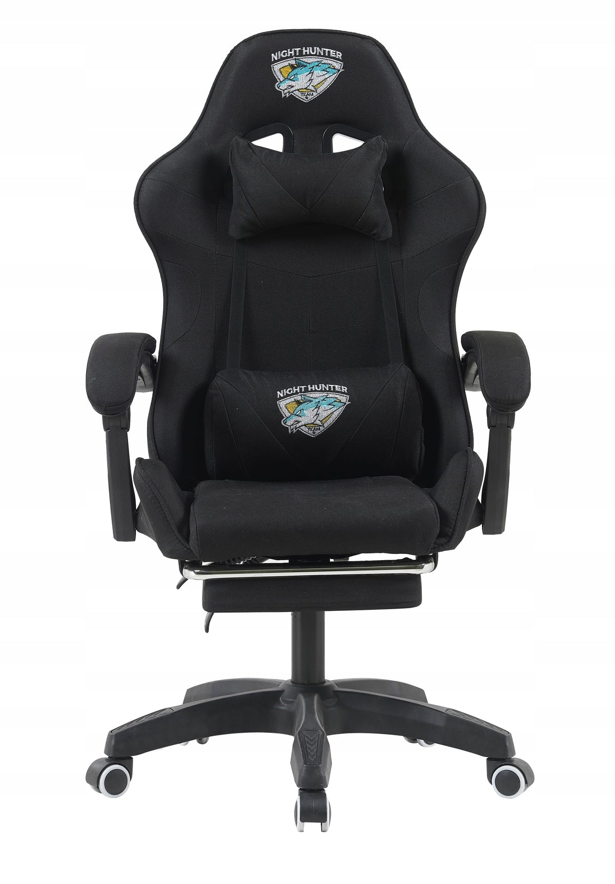Gaming Chair Computer FABRIC ROTATING Gaming Chair Footrest MASSAGE! Packaging status original