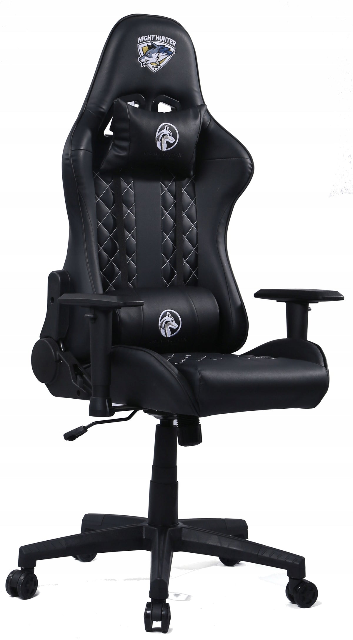 Gaming Chair Computer SWIVEL Office Adjustable ARMRESTS+MASSAGE Packaging status original
