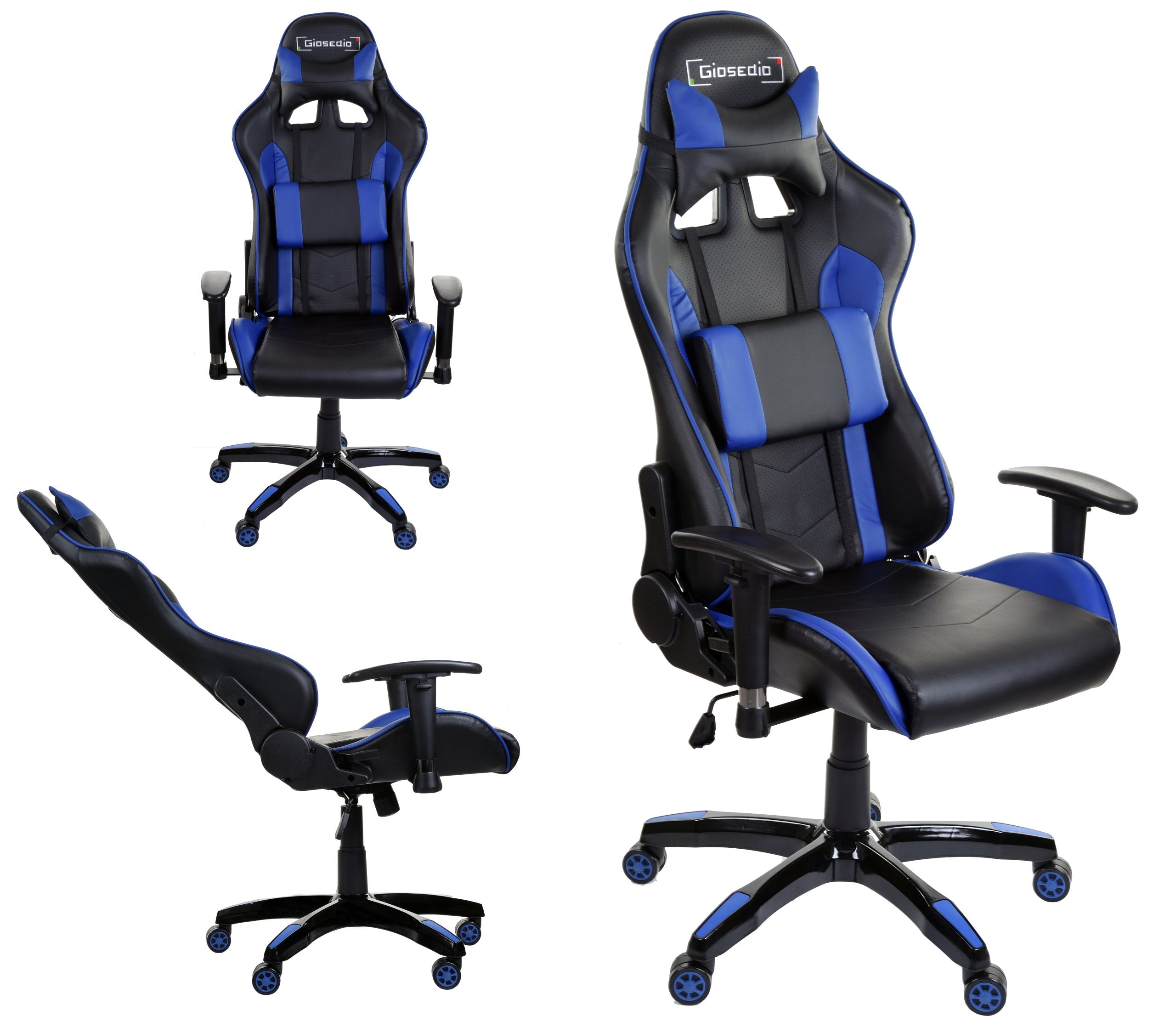 Gaming Office Chair Black Blue