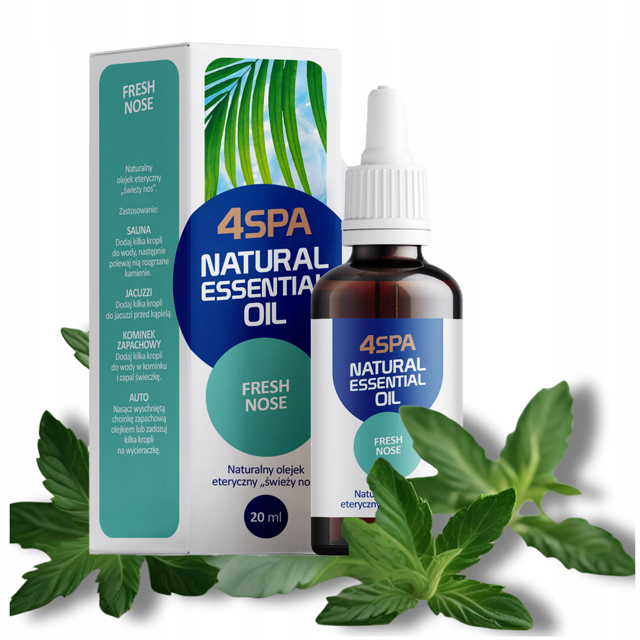 Gamix 4SPA natural essential oil fresh nose for sauna jacuzzi pools