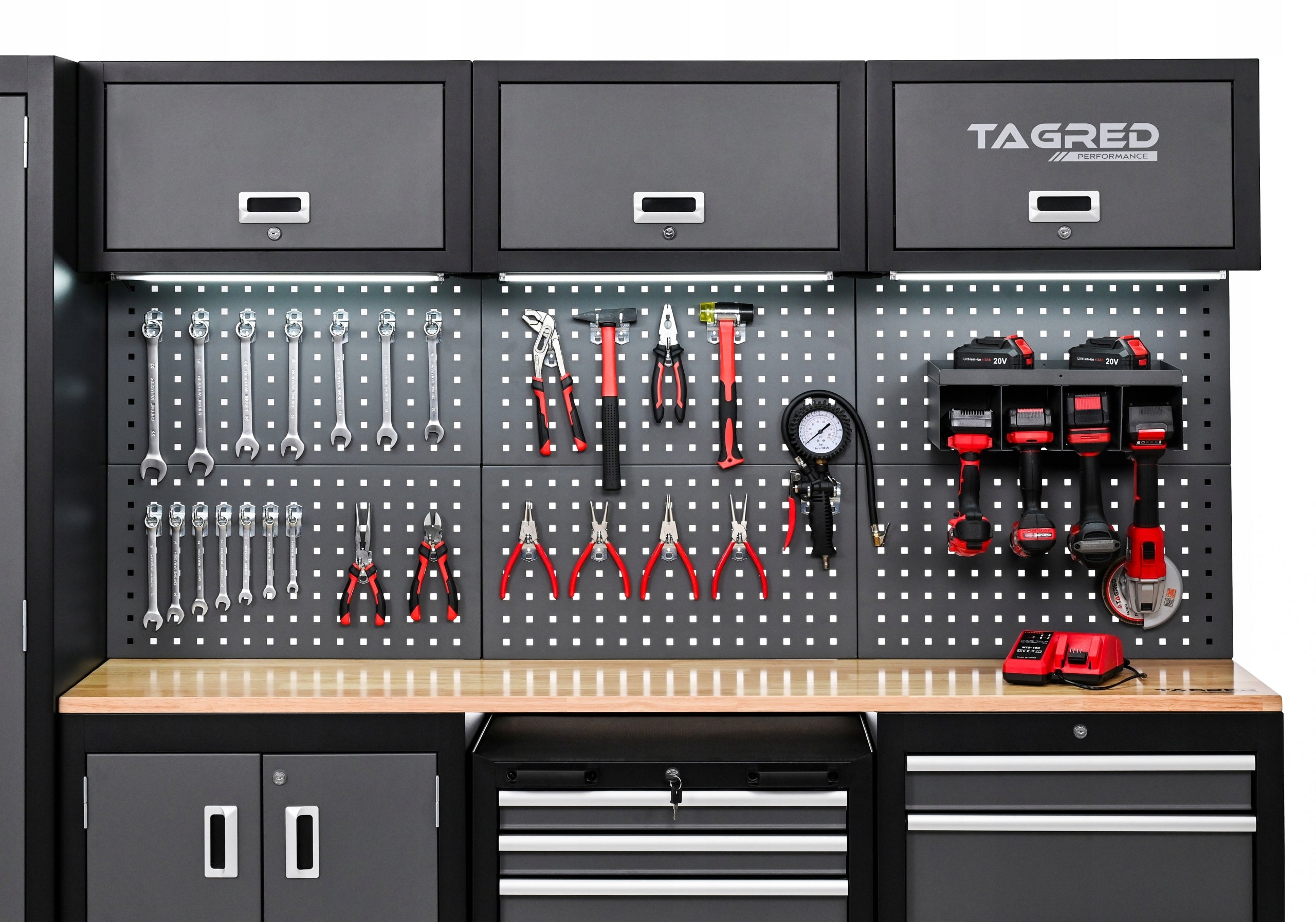 Garage and workshop furniture TAGRED PERFORMANCE TA198A 260 cm LED Manufacturer code TA198A