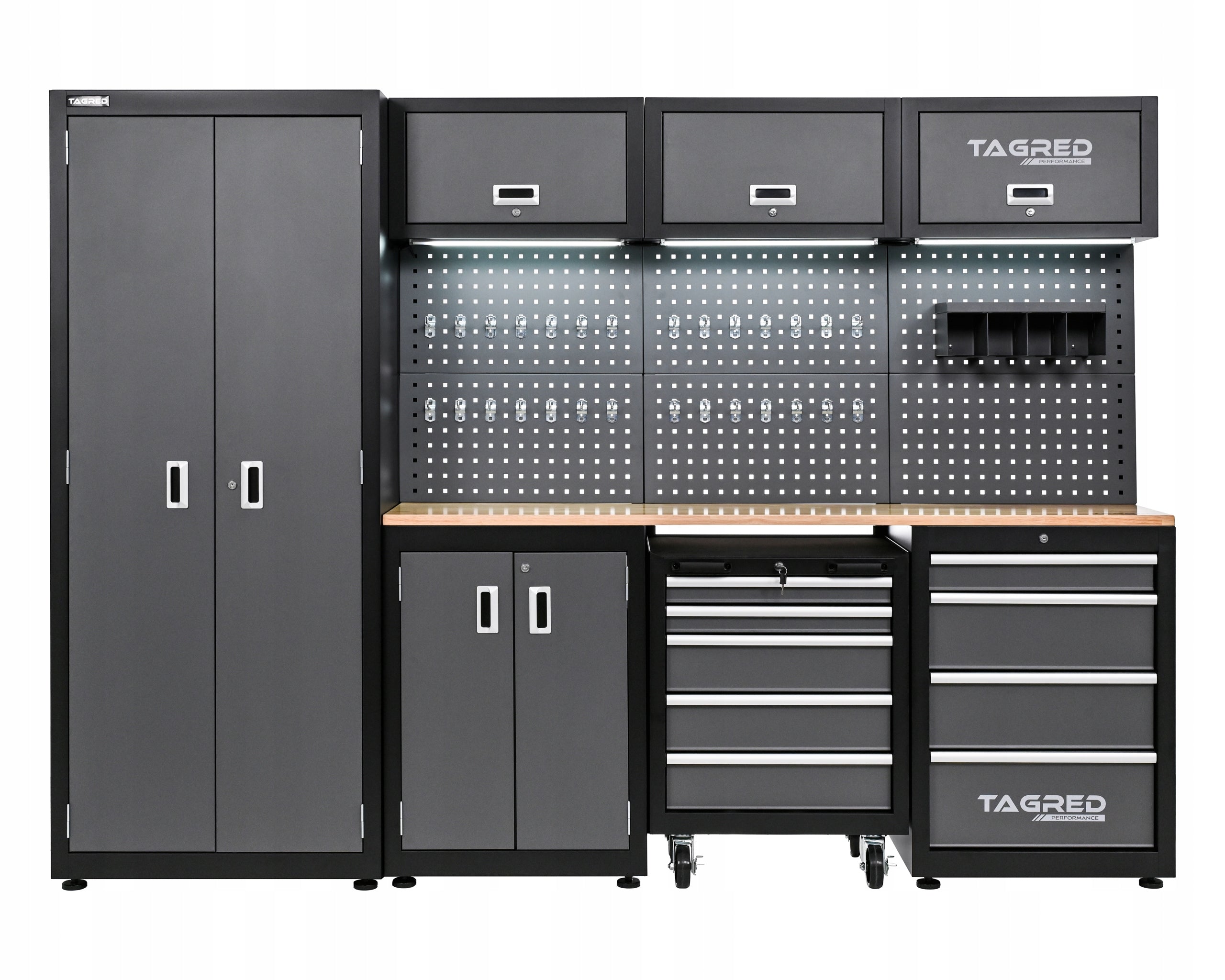 Garage and workshop furniture TAGRED PERFORMANCE TA198A 260 cm LED Packaging status original