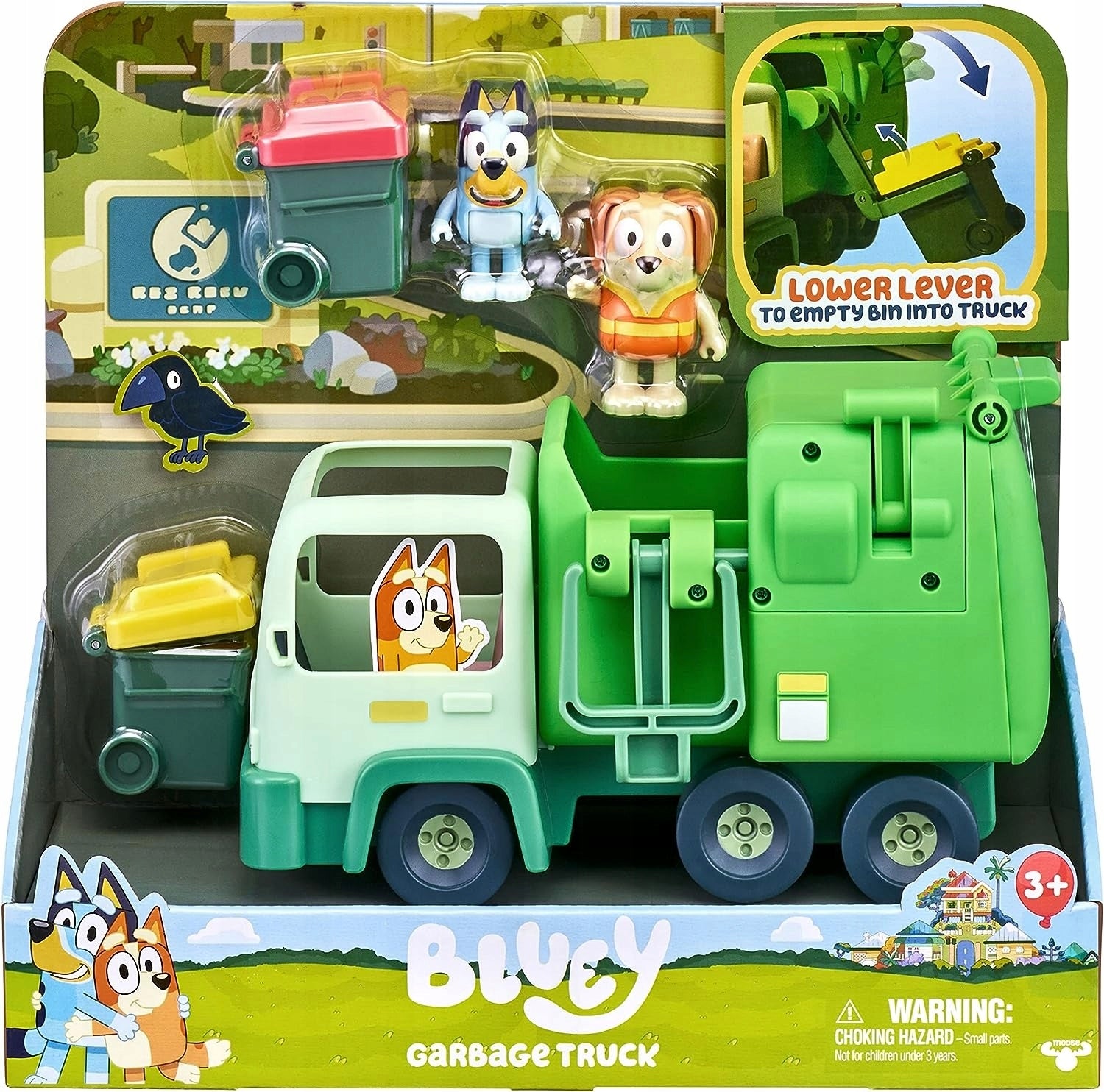 Garbage Truck Moose Toys Bluey Garbage Truck