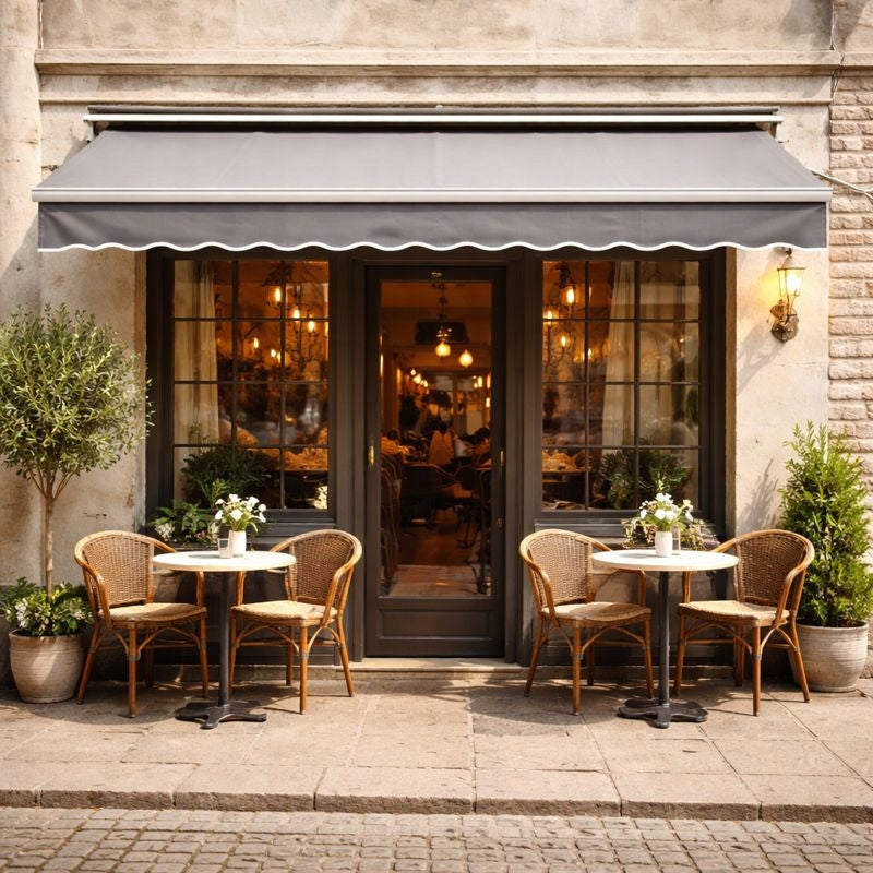 Garden Awning TERRACE 3x2,5 m PATIO 300cm x 250cm GARDEN Product width 300 cm