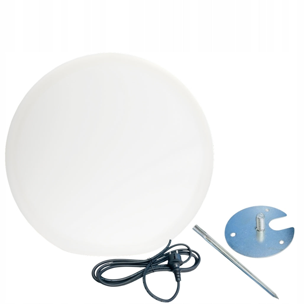 Garden Ball 60cm E27 Polycarbonate for LED IP44 Lamp Outdoor Accessories Packaging status original