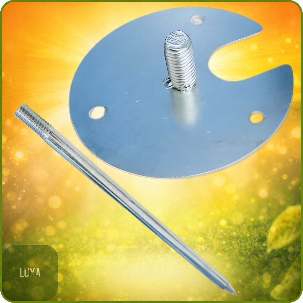 Garden Ball E27 40cm ABOVE GROUND TERRACE for LED HAMMERED Outdoor 230V Color white