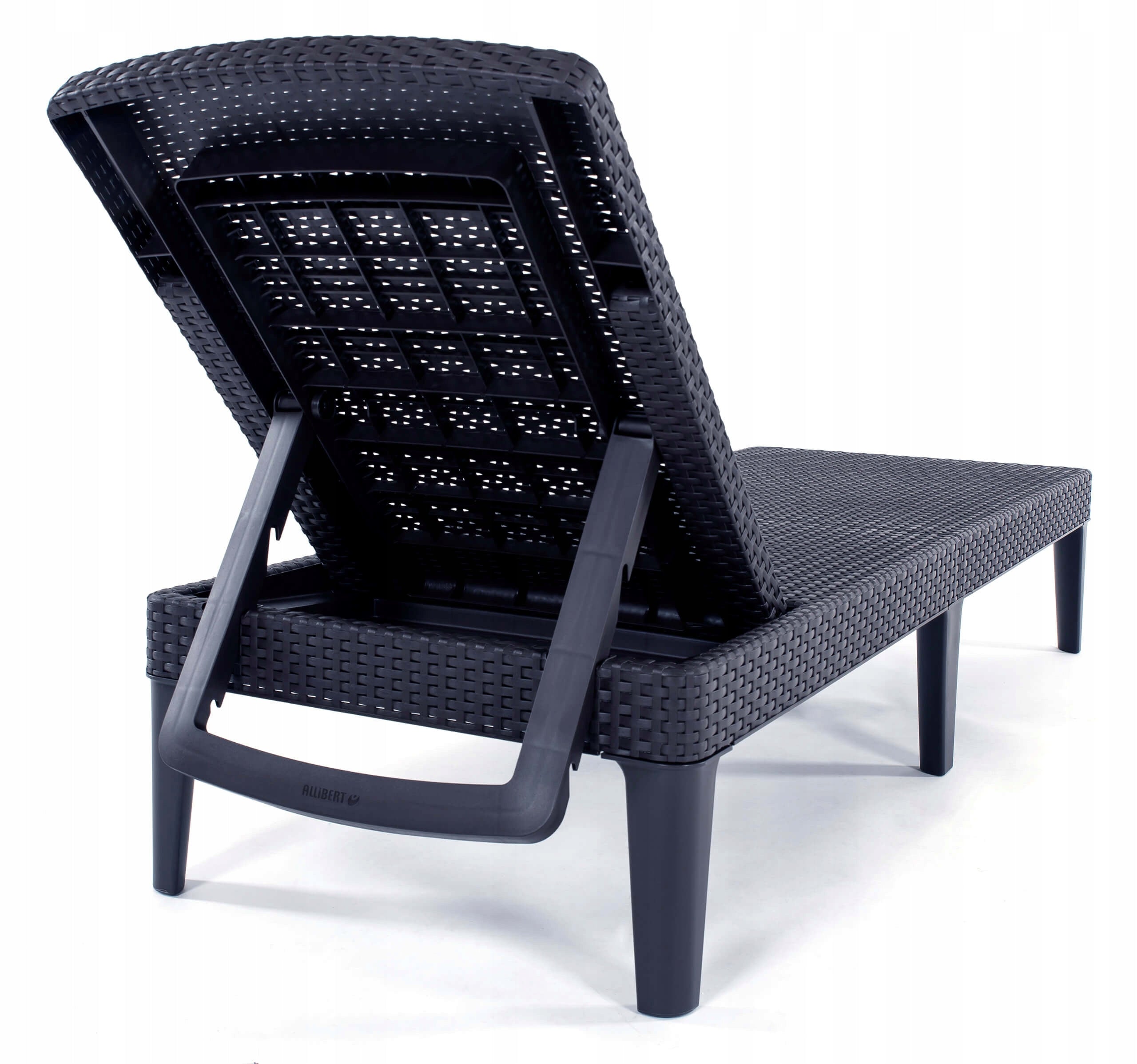 Garden Beach Lounger for Swimming Pool Terrace JAIPUR GRAPHITE Color gray