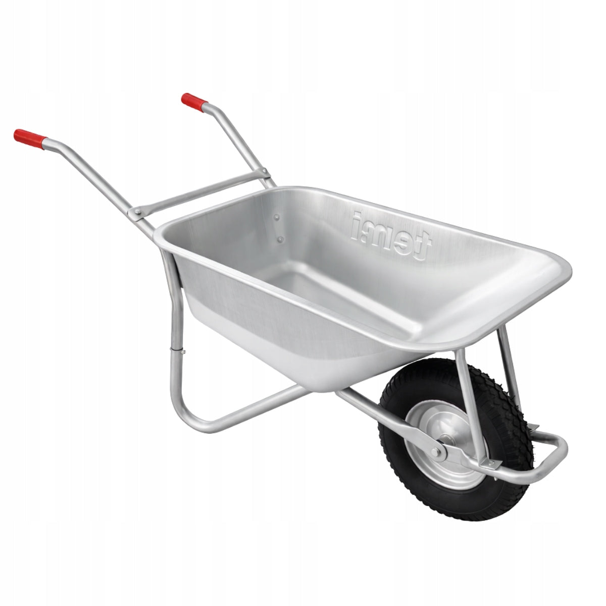 Garden Construction Wheelbarrow STRONG 100l - up to 150kg, Zinc, Strong, Solid
