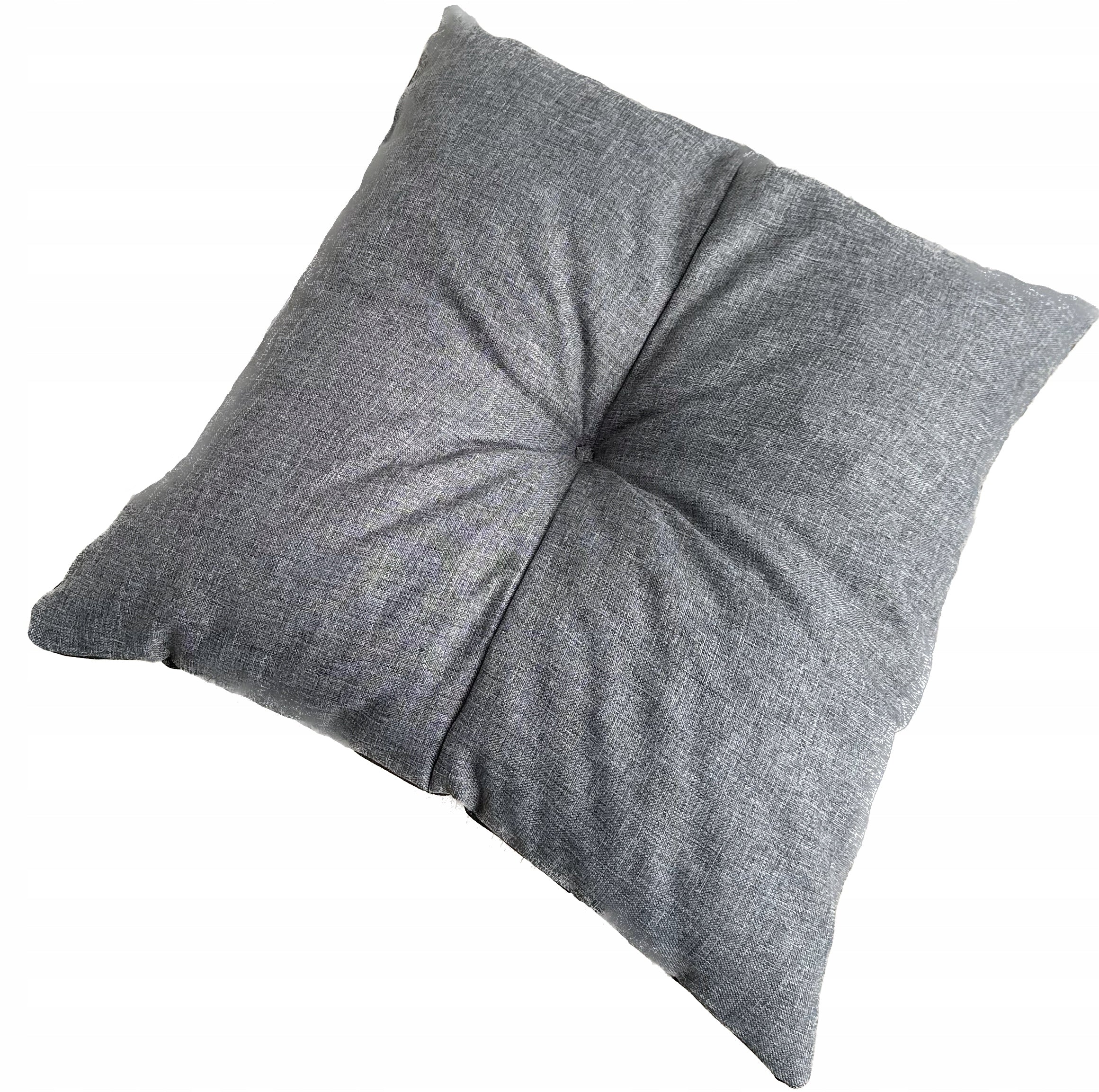 Garden Cushion for Bench Swing 180x60x50 Waterproof Imitation Linen Pillow width 110 cm