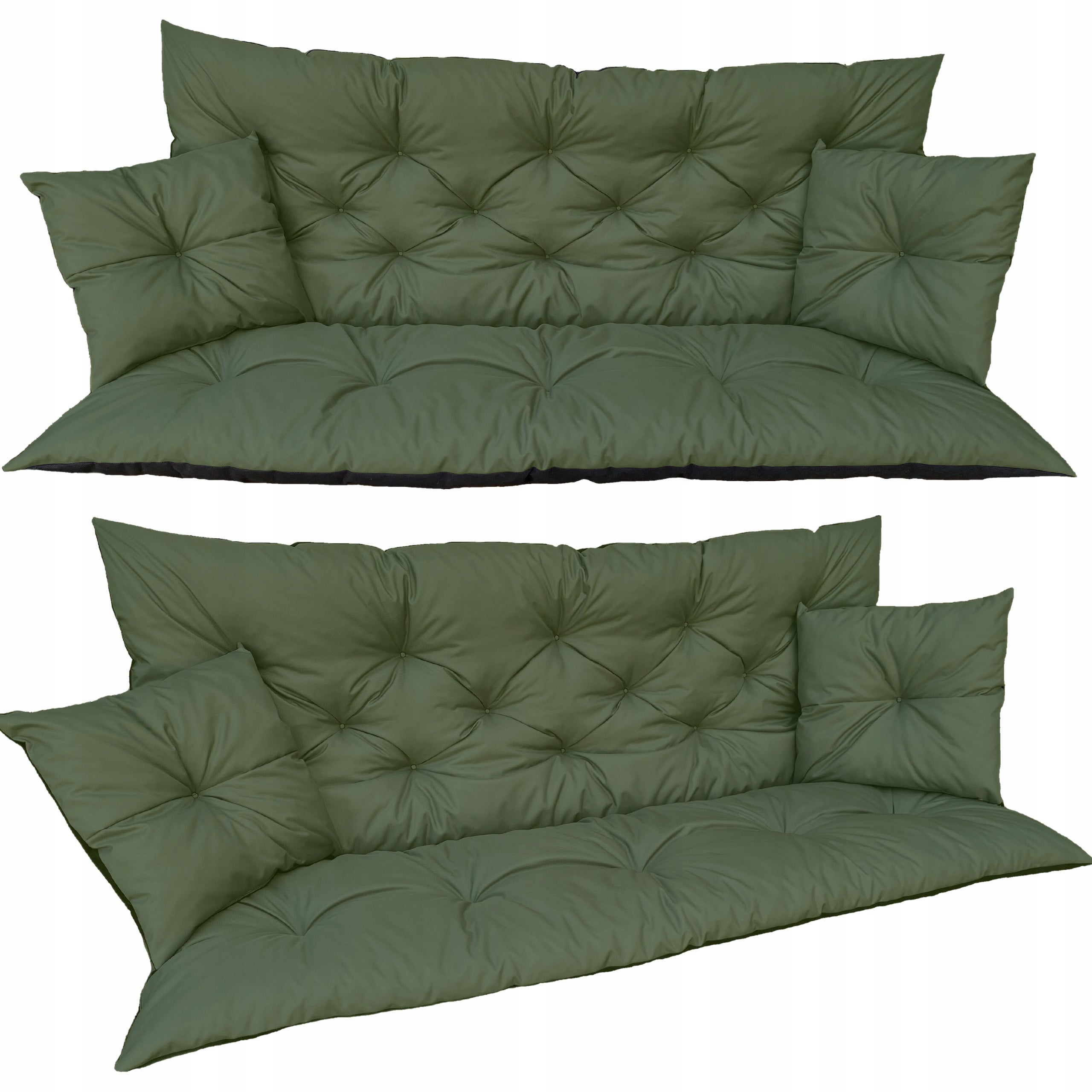 Garden Cushion for Bench Swing Waterproof Durable 180x60x50