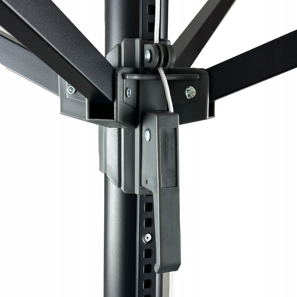 Garden Dryer Aluminum Rotating 4 Arms Black Wendela Rorets Packaging status original